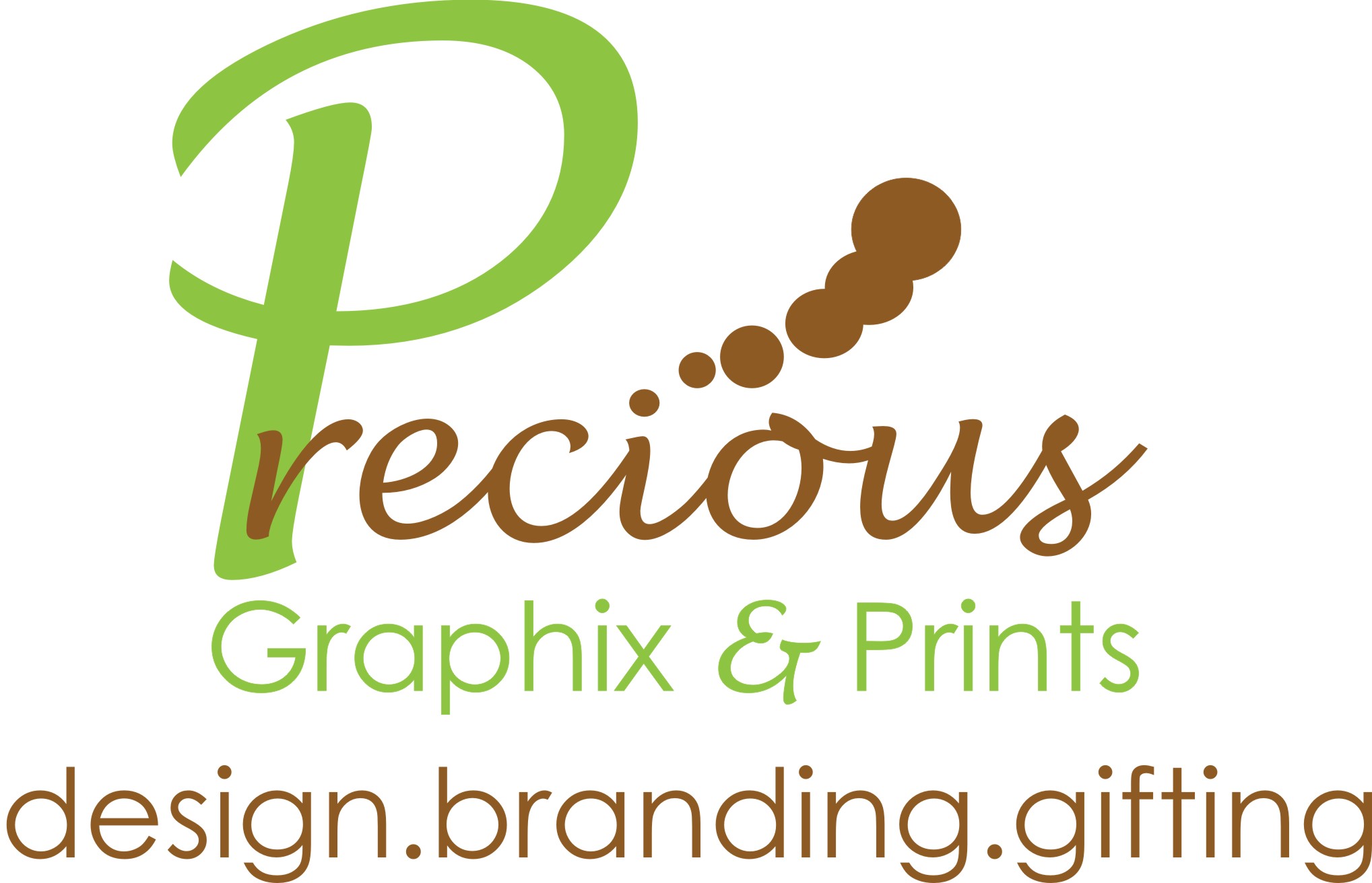 Precious Graphix and Prints logo